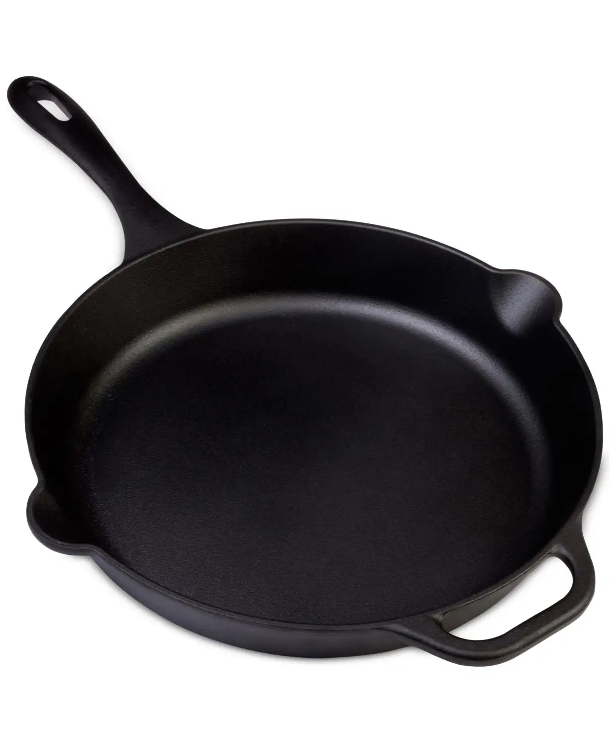 Victoria 12" Cast Iron Skillet or 10" Cast Iron Deep Grill Pan