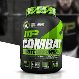 Muscletech肌肉科技运动系列Combat蛋白粉 巧克力牛奶4磅