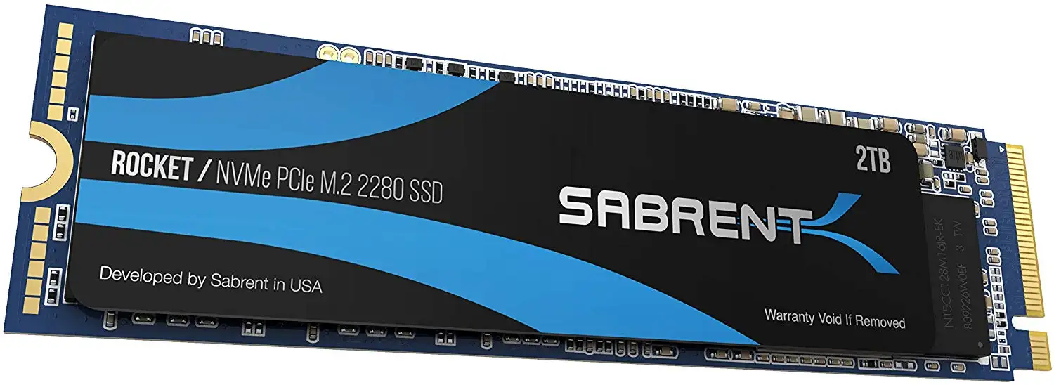 Sabrent Rocket NVMe PCIe M.2 Internal SSDs: 1TB $99, 2TB