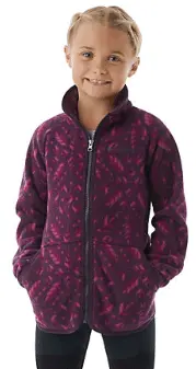 Columbia Girls' Disney Frozen Anna Full Zip Fleece Jacket (Purple Dahlia Anna Ornate) $20 & More + Free Shipping