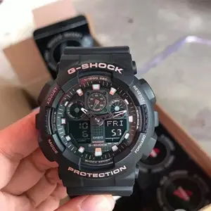 CASIO卡西欧 G-SHOCK系列 GA-100GBX 多功能双显运动手表