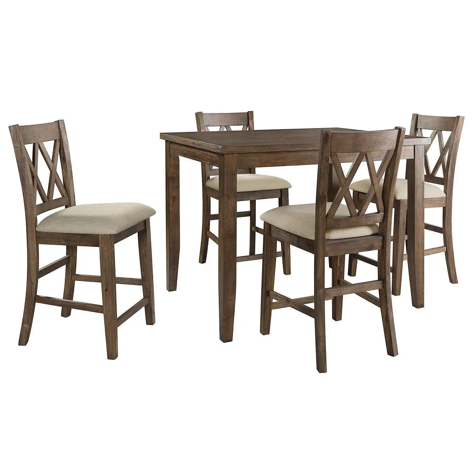 Sam's Club Members: Home Meridian Oliver 5-Piece Counter-Height Dining Set