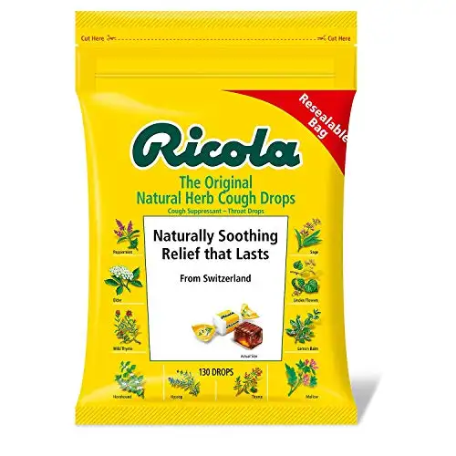 Ricola 天然草本 缓解咳嗽润喉糖