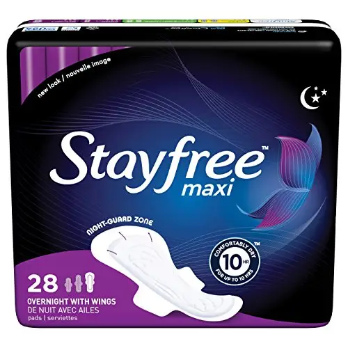 Stayfree 娇爽棉柔超长夜用卫生巾
