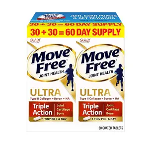 Schiff Move Free维骨力 维骨力白瓶氨糖软骨素 30粒*2瓶
