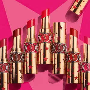 92号色补货！YVES SAINT LAURENT 限量金管星星唇膏