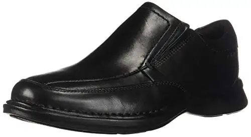 Clarks 舒适全粒面真皮乐福鞋
