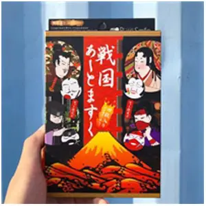 PURE SMILE 江户歌舞伎艺妓 战国脸谱面膜 4片