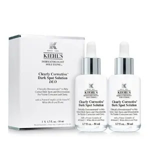 Kiehl's科颜氏 焕白亮肤淡斑精华 50ml*2瓶装（价值$166）