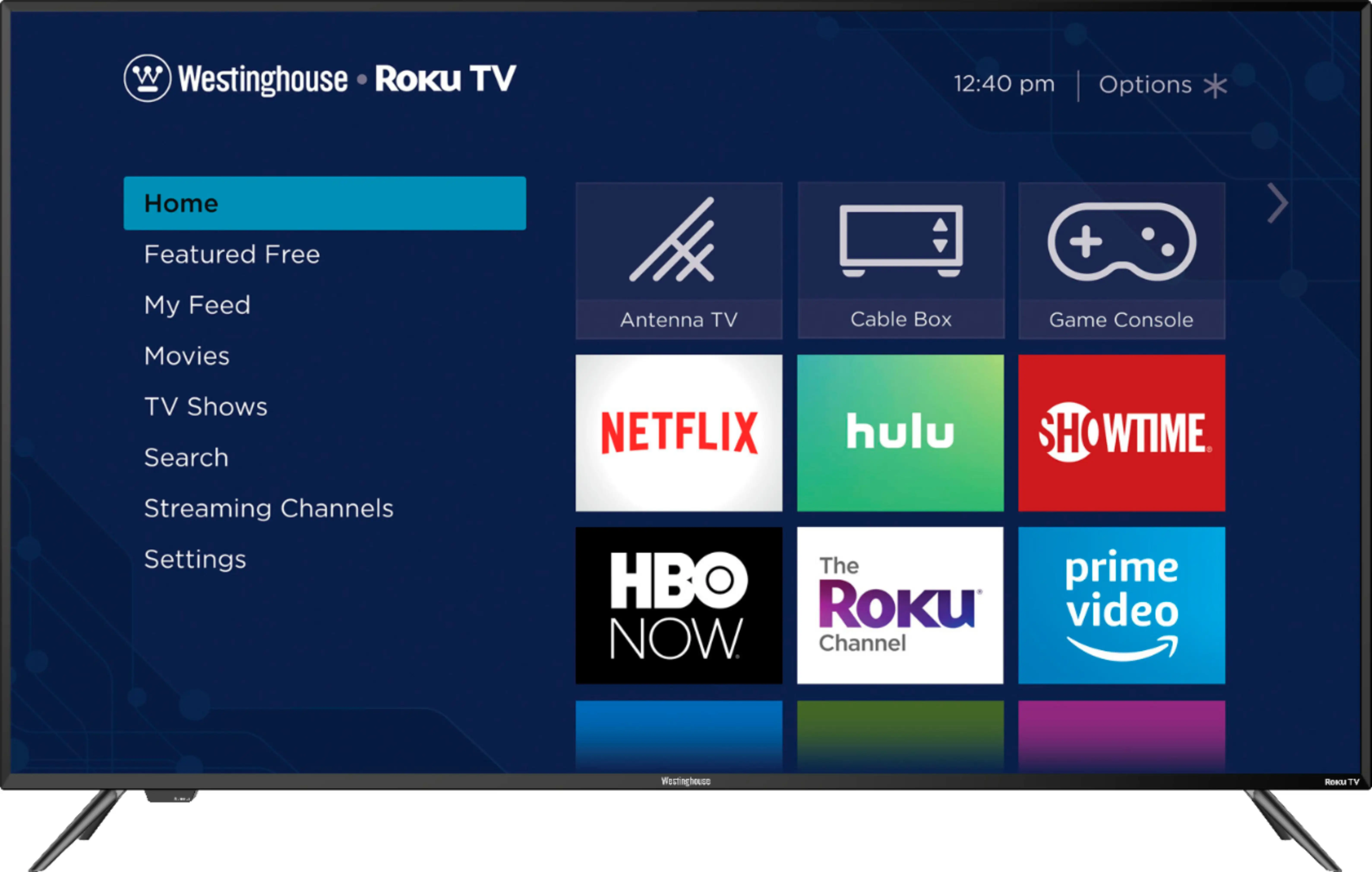 65" Westinghouse UX Series 4K UHD HDR Smart Roku TV