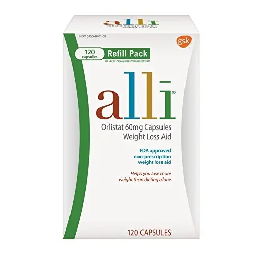 葛兰素史克 Alli 爱丽减肥片，120片