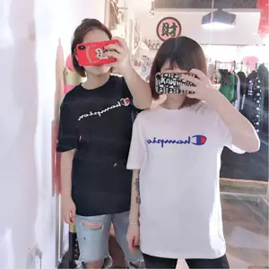 Champion冠军日版经典针织印花T恤 C3-P302