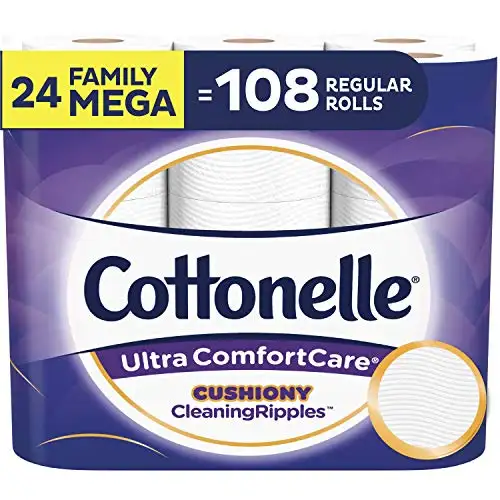 Cottonelle 超舒适卫生纸 24卷超大家庭卷