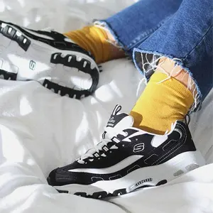 Skecher斯凯奇 D'lites女款熊猫