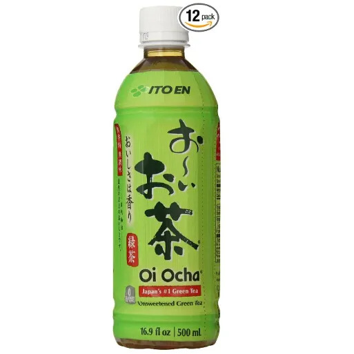 Ito En伊藤园茶饮料，无糖绿茶, 16.9 盎司，12瓶