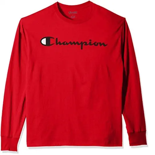 Champion 男子圆领套头长袖衫