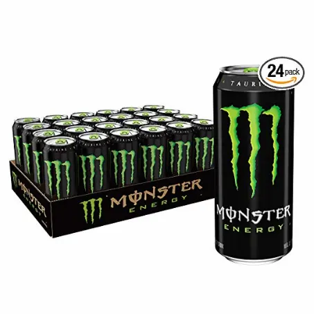 Monster Energy 怪物 能量饮料，16 oz/罐，共24罐，现点击coupon后仅售