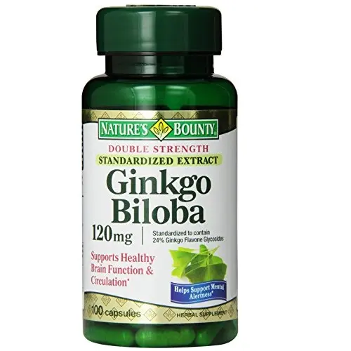 Nature's Bounty 银杏精华胶囊120mg，100粒