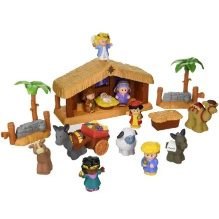 Fisher-Price费雪Little People A Christmas Story玩具