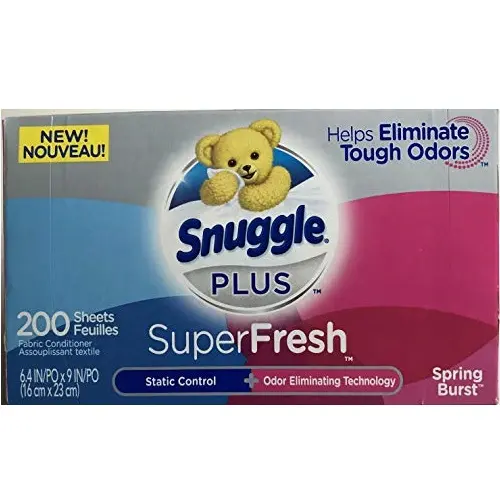 Snuggle 清香衣物烘干纸， 200张