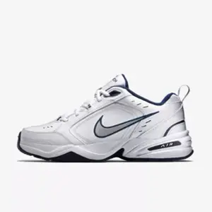狗焕同款！Nike耐克 Air Monarch IV 男士运动鞋 银白色款