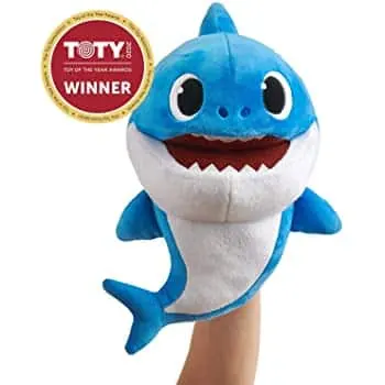 WowWee Pinkfong Baby Shark Official Song Puppet w/ Tempo Control (Daddy Shark)