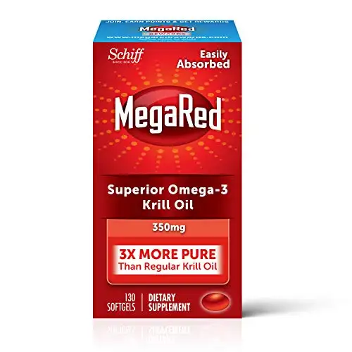 MegaRed 350mg Omega-3 Krill Oil