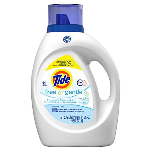 Tide 汰渍 温和配方 洗衣液，过敏肌肤可用，92 oz/ 64 loads