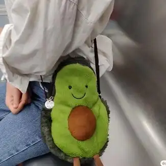 补货！Jellycat Amuseable Avocado 牛油果挂包