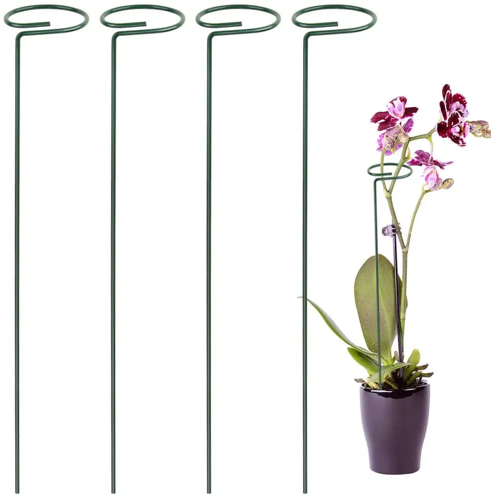 植物支撑桩4件，适用玫瑰,百合,向日葵,西红柿