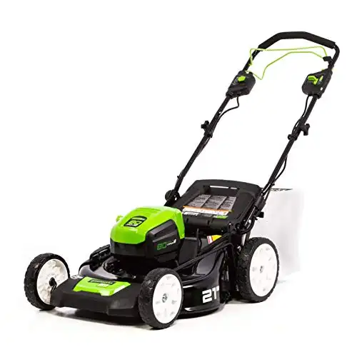 GreenWorks MO80L00 80V 21英寸无绳割草机