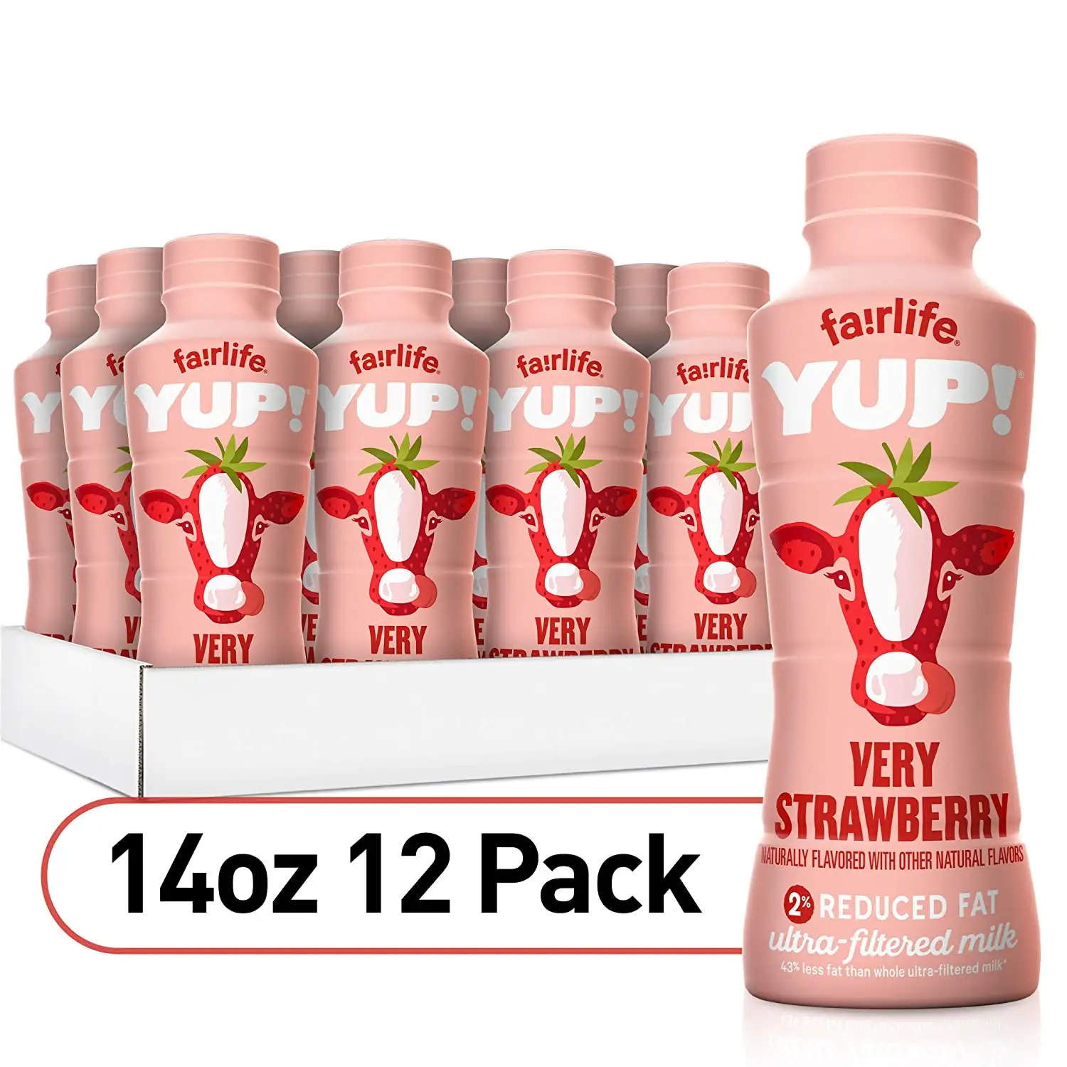 Fairlife独立瓶装牛奶, 高钙低乳糖