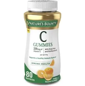 Nature’s Bounty 维生素C+玫瑰果软糖， 80粒