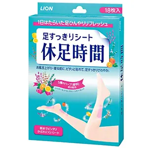 LION狮王 休足时间清凉足贴 18枚