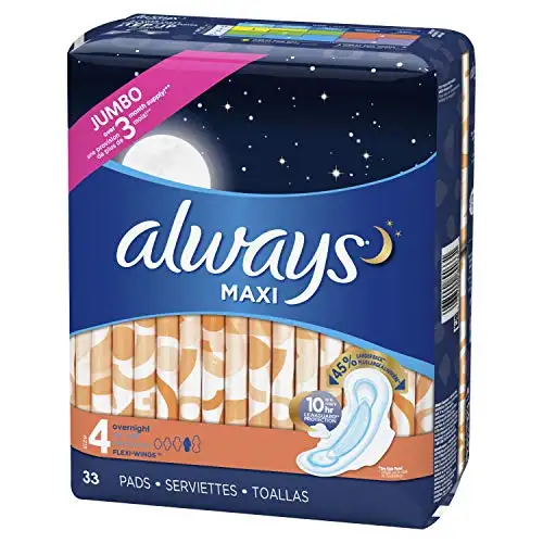 Always Maxi 4号夜用卫生巾，33片