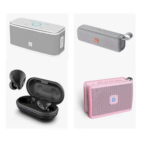 金盒特价！万圣节特价！Amazon精选 DOSS 无线蓝牙音箱、耳机30% off！高清音质重低音便携蓝牙音箱低至