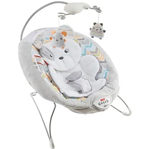 Fisher-Price 费雪小狗造型宝宝电动摇篮