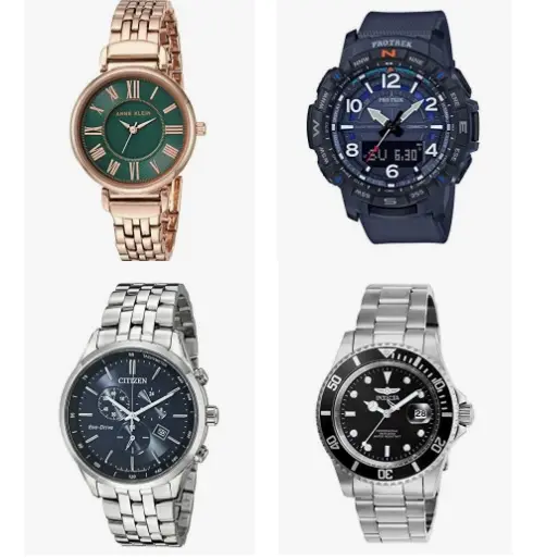 金盒特价！Amazon精选  Citizen、 Bulova、Anne Klein等品牌手表大促销！ 
