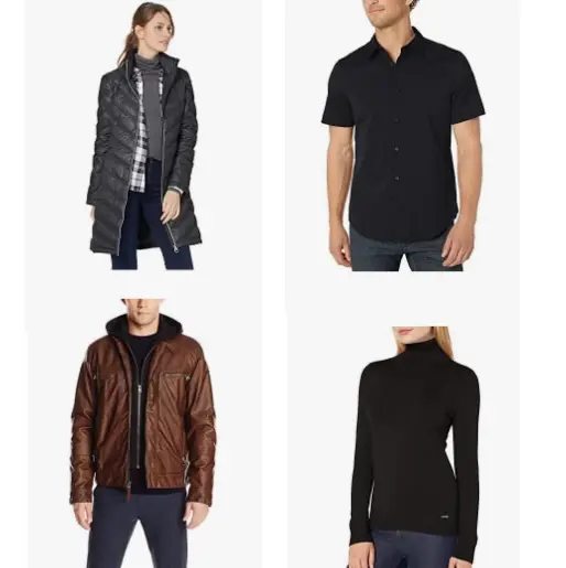 金盒特价！Amazon精选 Calvin Klein 男女服装大促销！ 