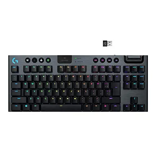 史低价！Logitech罗技 G915 TKL 旗舰级 无线超薄机械键盘