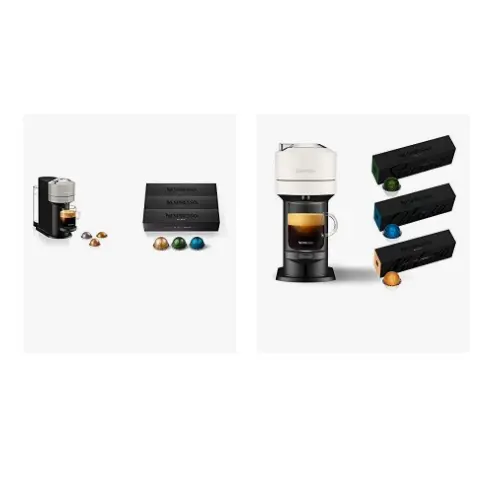 金盒特价！Nespresso Vertuo Next胶囊咖啡机 和咖啡套餐促销 