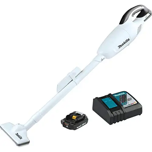 Makita日本牧田 XLC02RB1W 18V无线吸尘器