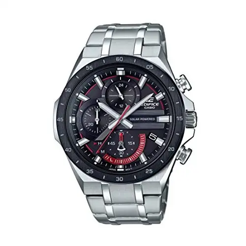 CASIO EDIFICE系列 EQS-920DB-1BVCR 男士石英手表