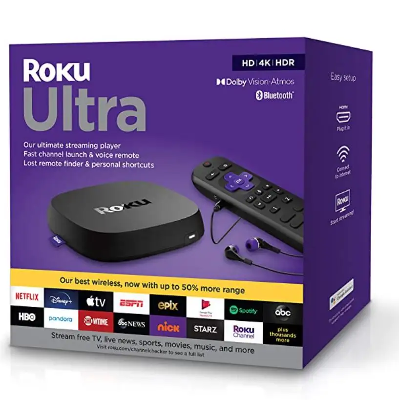 Roku Ultra 2020 | Streaming Media Player HD/4K/HDR/Dolby Vision