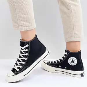 Converse匡威Chuck 70男士黑色高帮运动鞋