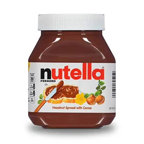 Nutella Chocolate Hazelnut Spread美味榛子可可味面包涂抹酱，26.5  oz