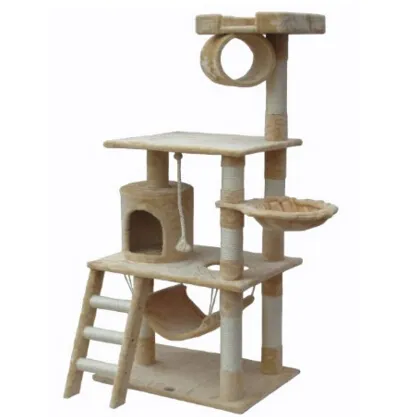 Go Pet Club Cat Tree Furniture 62 in. High