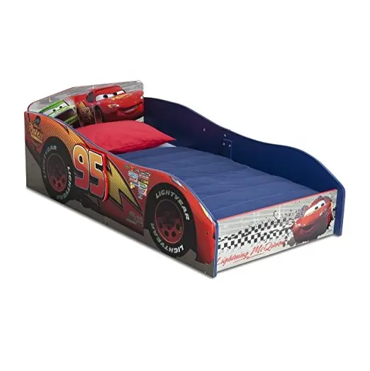 Delta Children Wood Toddler Bed, Disney/Pixar Cars