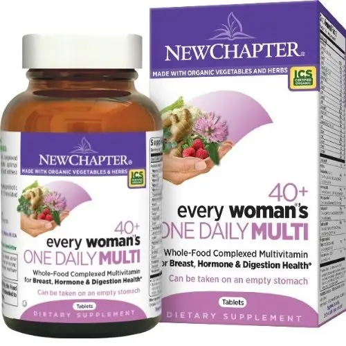 New Chapter Every Woman's One Daily 40 Plus Tablets, 96 Count