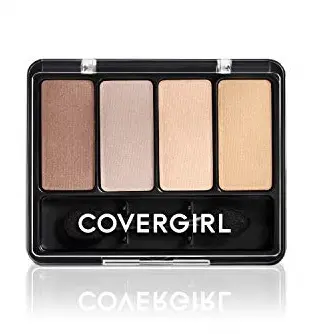 COVERGIRL 四色眼影，超实用大地色系